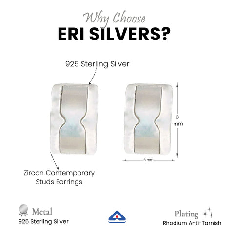 Hoop Earrings in Sterling Silver