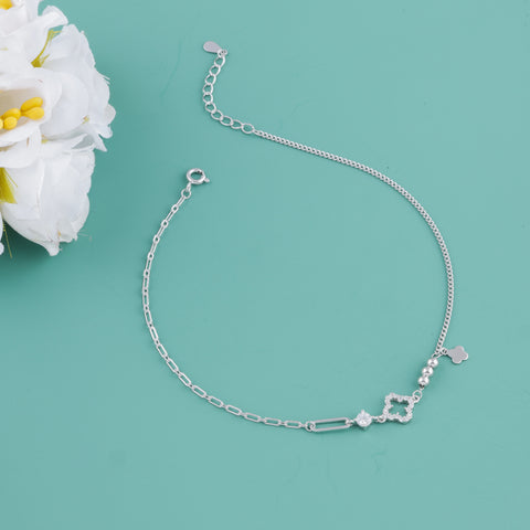 Modern Minimalist Design Charm Anklet for Women