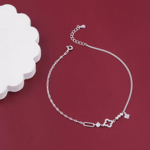 Modern Minimalist Design Charm Anklet for Women