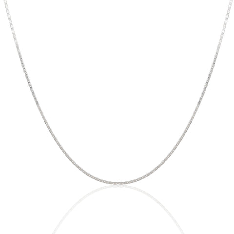 Alluring links silver chain
