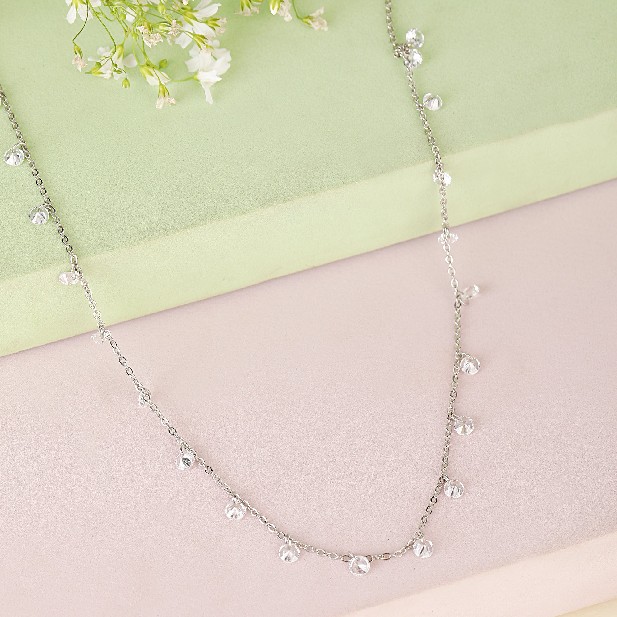 Silver Queens Necklace