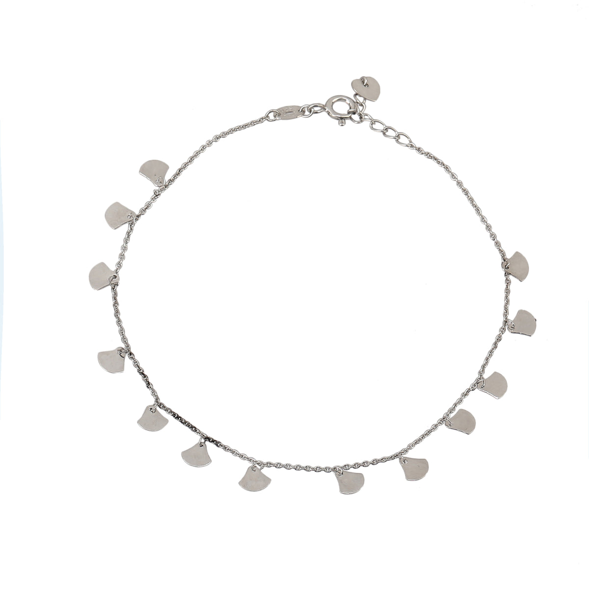 Silver Unique design anklet