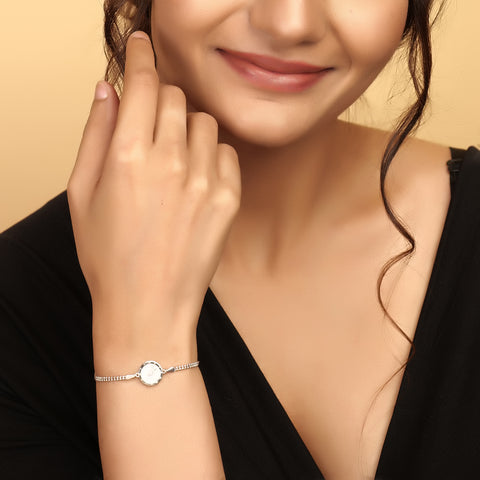 Round watch shape bracelet