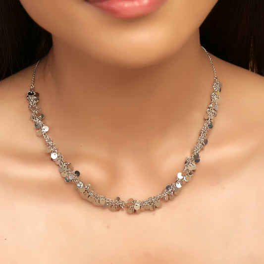 Gini necklace silver